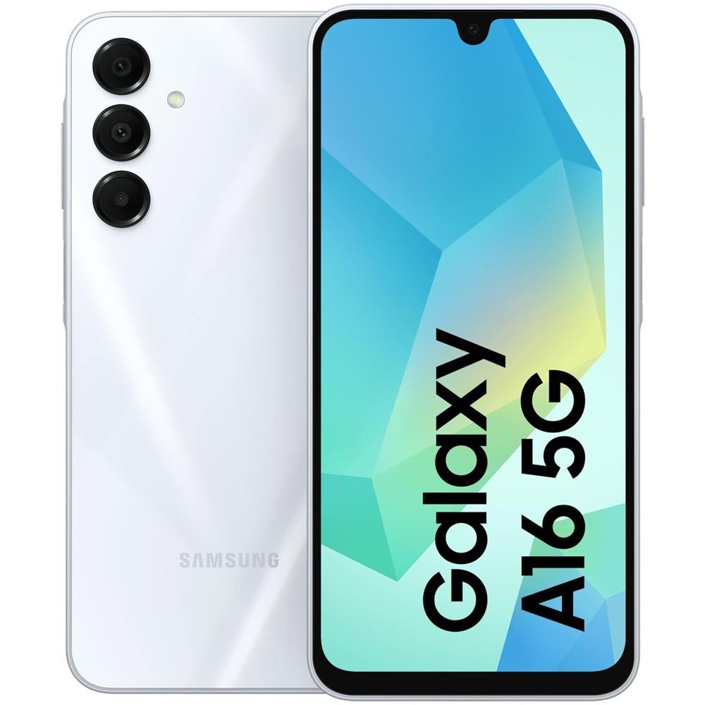 Galaxy A16 5G 128GB 4GB Ram Display 6.7" Amoled FHD+ Main Camera 50MP Dual Sim Nano+Hybrid USB tipo-C 5000mAh Light Gray Europa - Foto 1