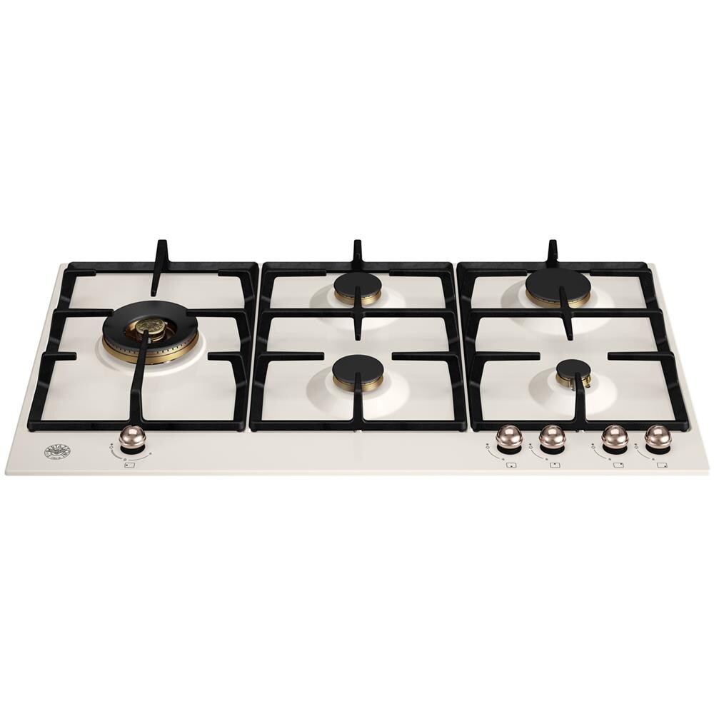 Piano Cottura P905LHERAC a Gas 5 Fuochi Gas Colore Bianco - Foto 1