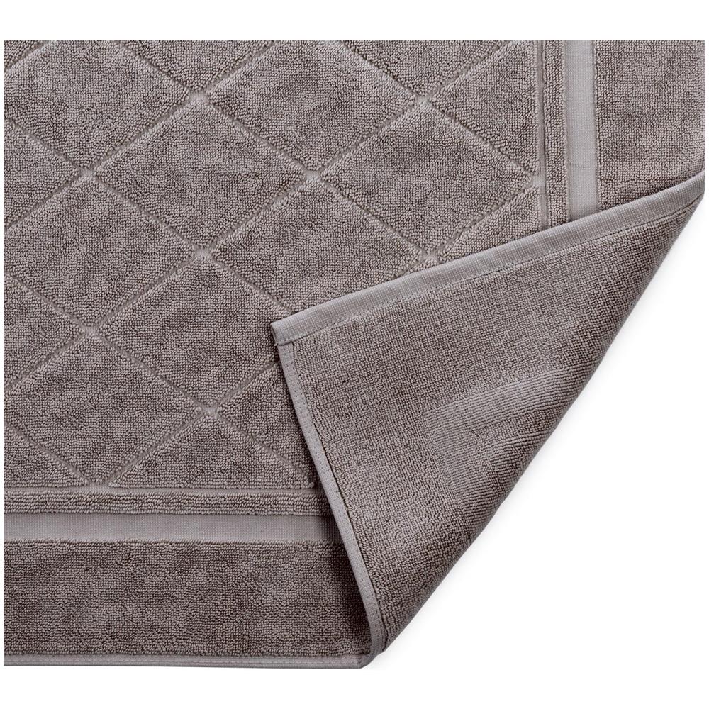 Tappeto Bagno Spugnissima Minorca In Cotone Colore Grigio Misura Cm 60x100 - Foto 1