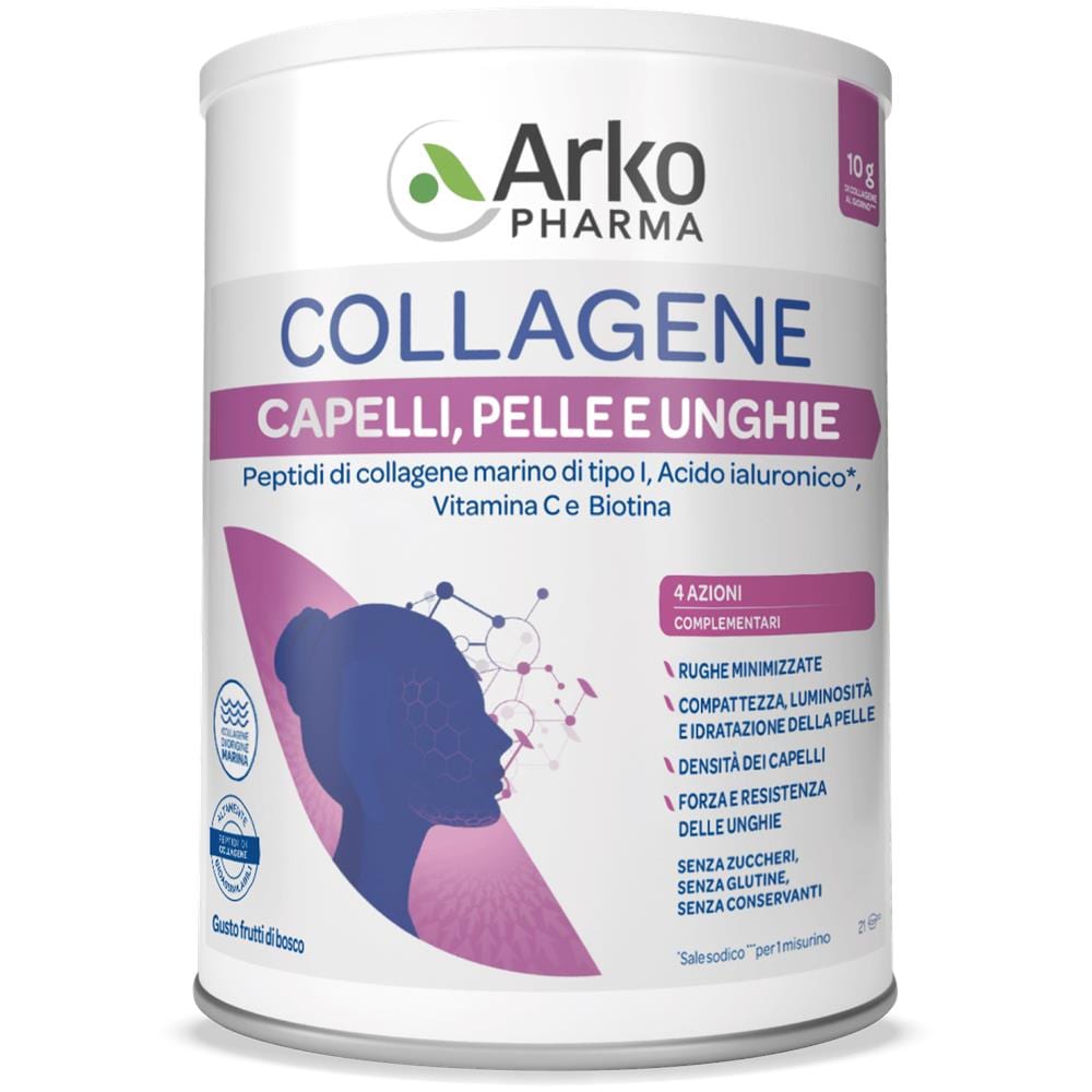 Collagene Capelli Pelle Unghie 260 g - Foto 1