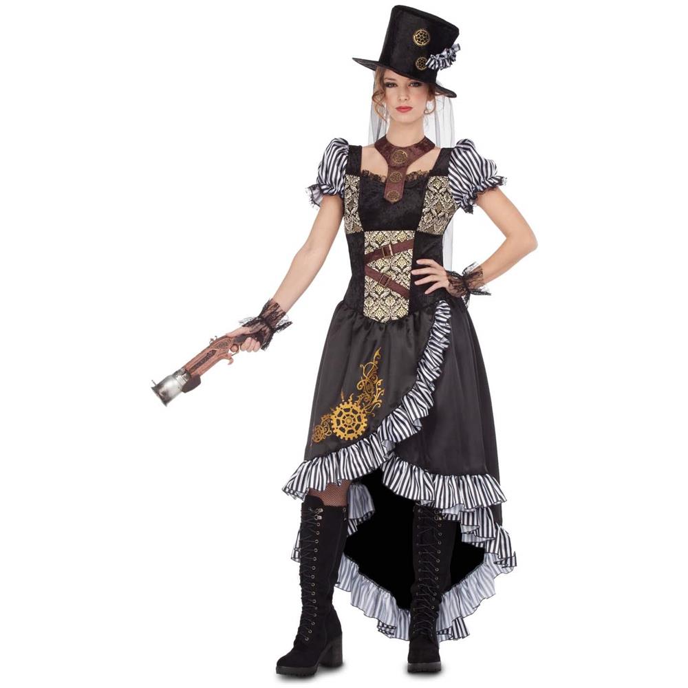 Costume Lady Steampunk Taglia M-L - Foto 1