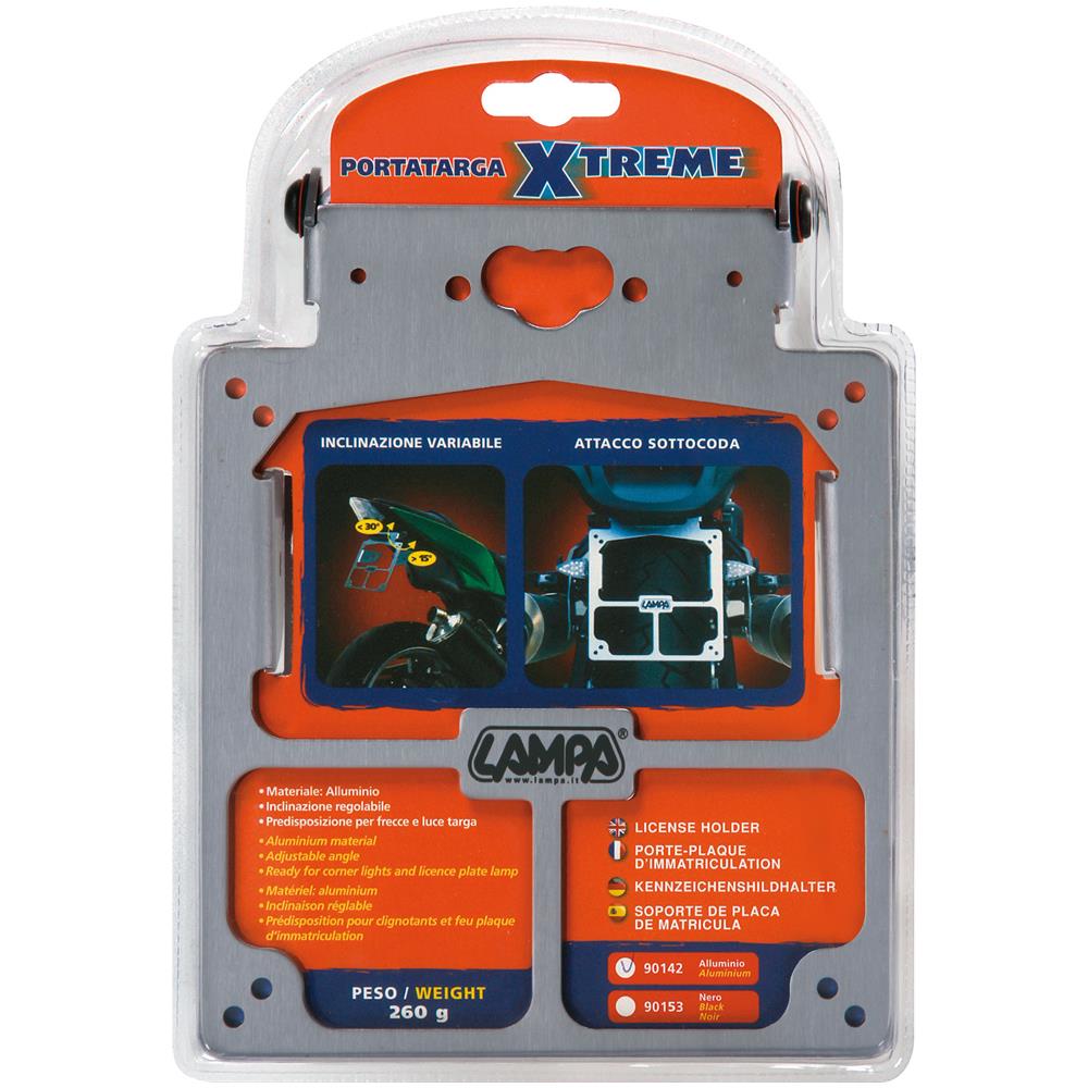 90142 Portatarga Universale Per Moto - Foto 7