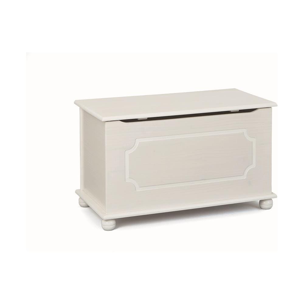 Links Cassapanca Emel Contenitore In Massello Di Pino 89x47x53h - Foto 1