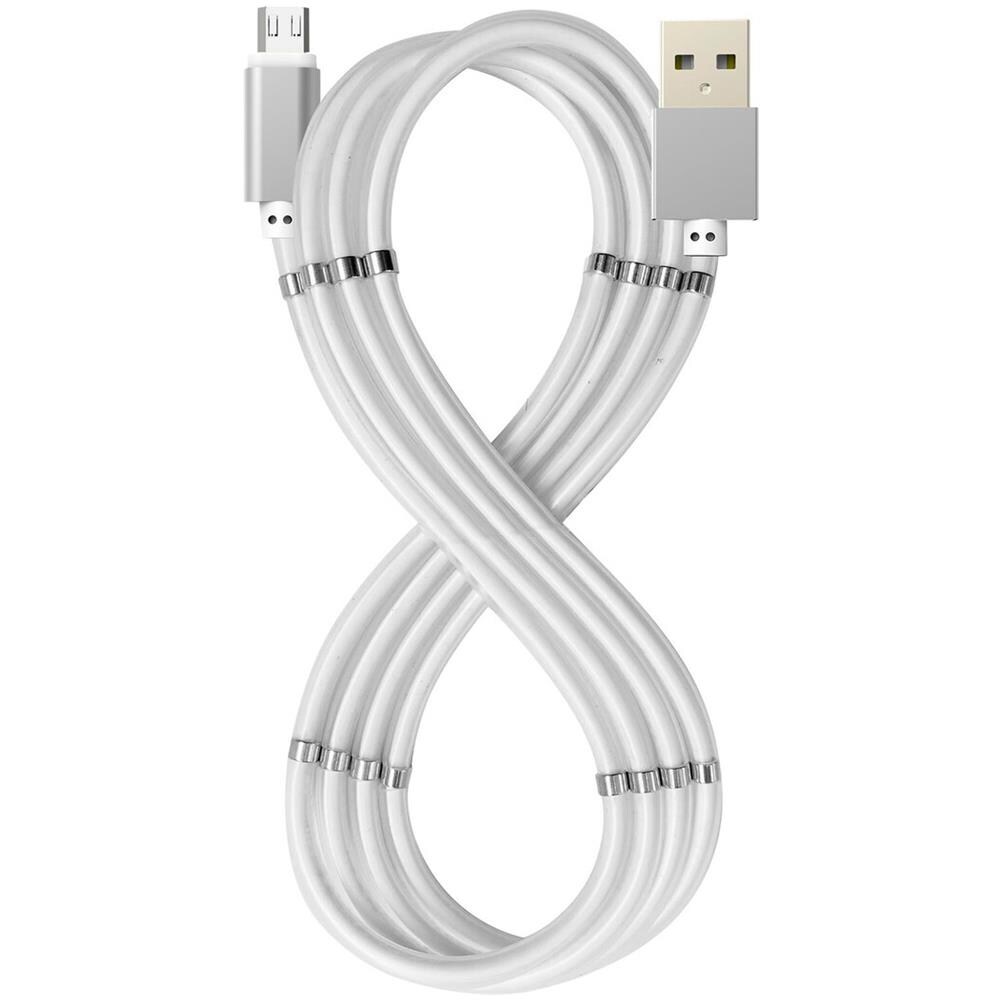 Usbmicromagwh Cavo Usb 1 M Usb 2.0 Usb A Micro-usb B Bianco - Foto 2
