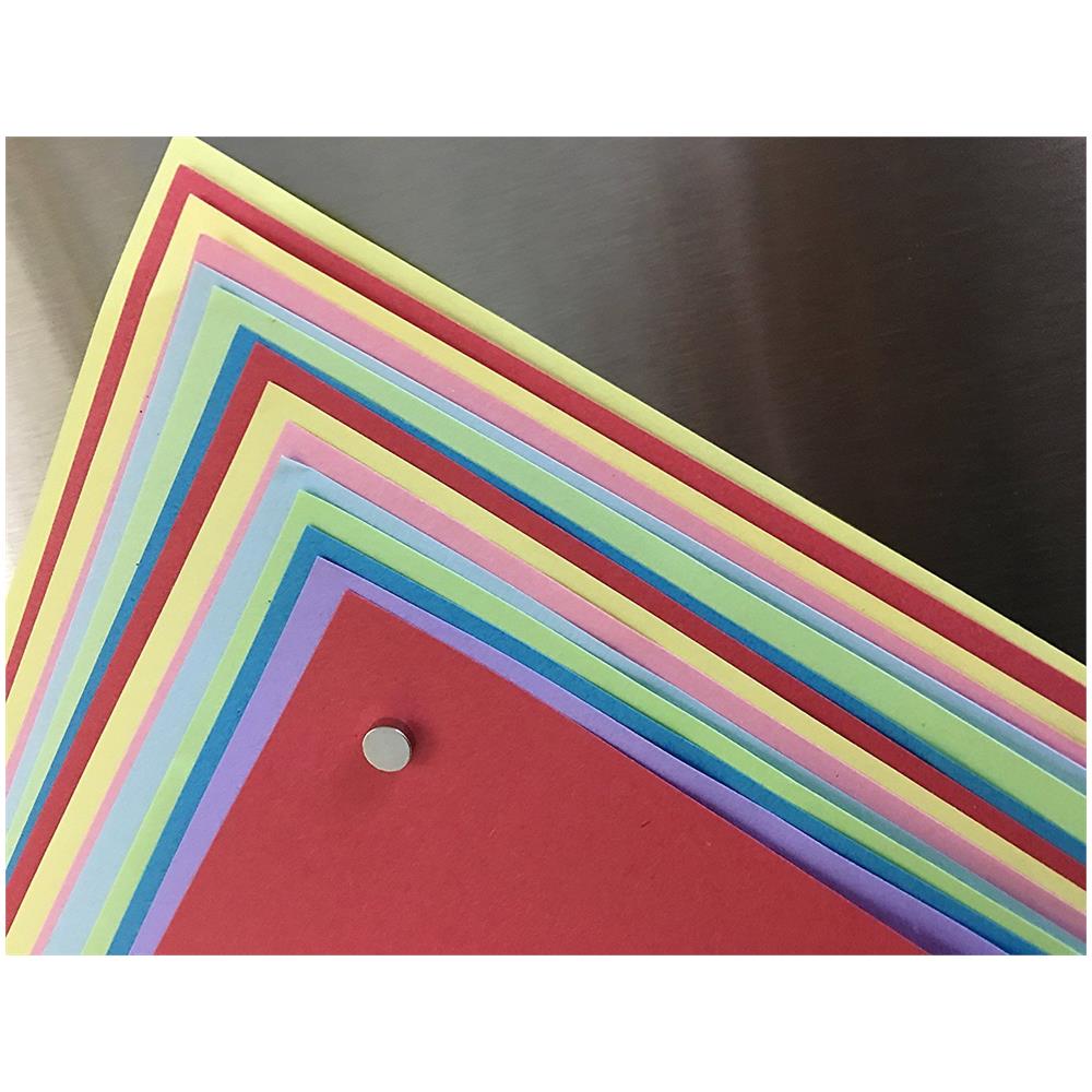 52 Pezzi Neodym Magnet 10 Millimetri Diametro X 2 Mm Di Spessore Con 22 Kg Pull Bianco Consiglio Magnete (confezione Da 52) - Foto 4