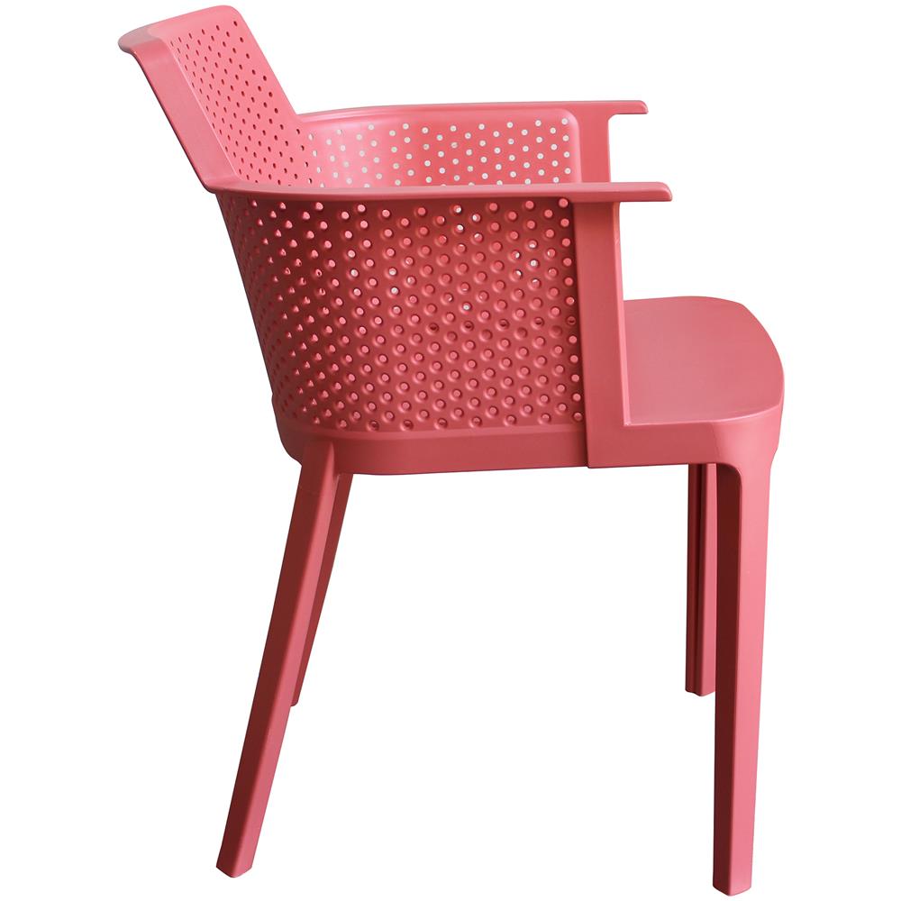 Makka - Poltrona Da Esterno Ed Interno In Plastica Set Da 4 - Foto 4