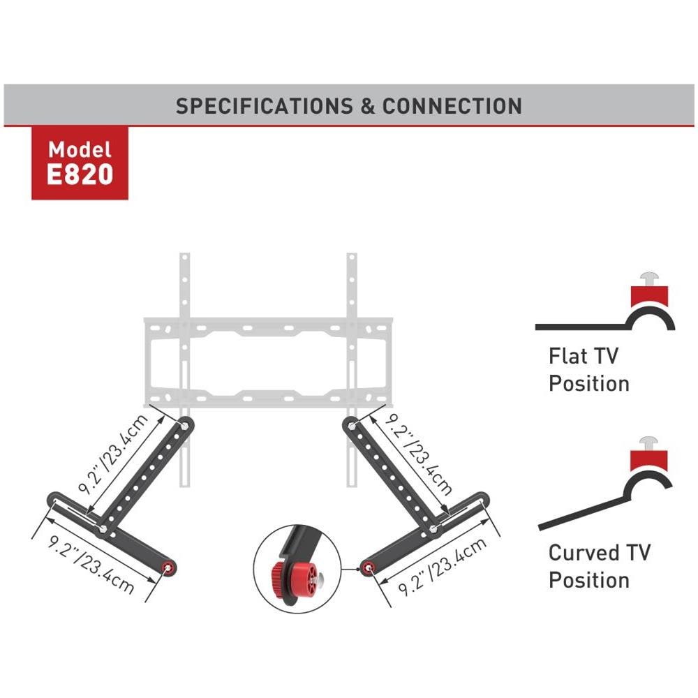Supporto Per Soundbar E820 Nero - Foto 10