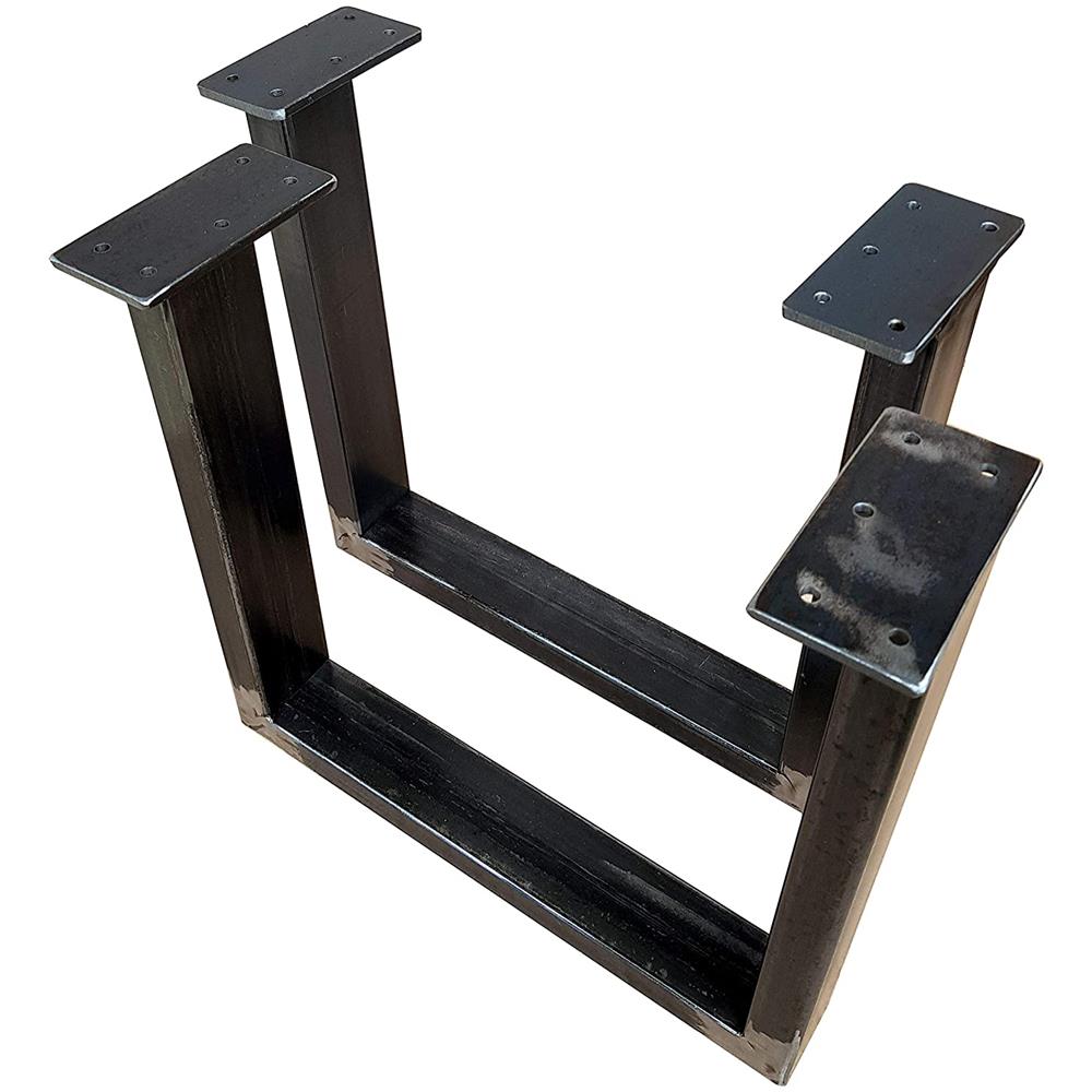 Base Tavolo In Metallo Mts (300x500 Mm) Telaio Per Tavolo - 1 Paio (2 Pezzi) - Foto 1