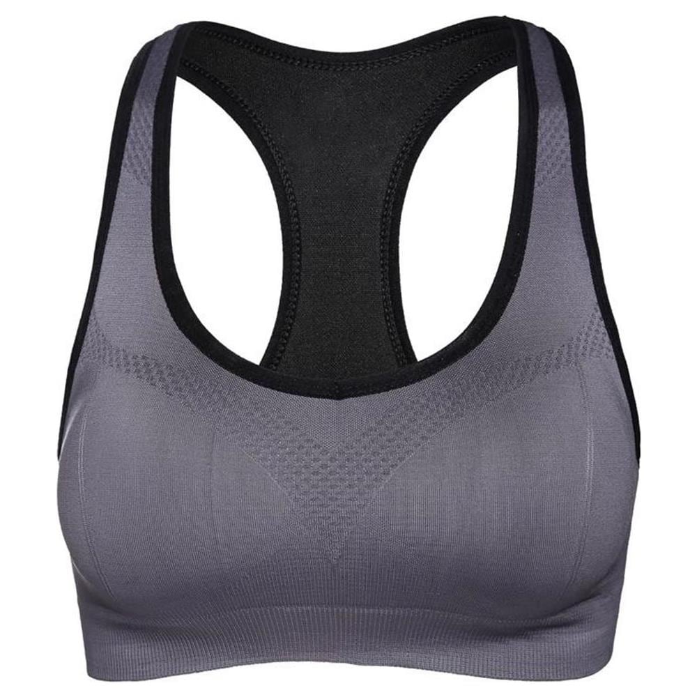 Reggiseno Sportivo Con Schiena Da Lottatore Grigio (l) - Foto 1