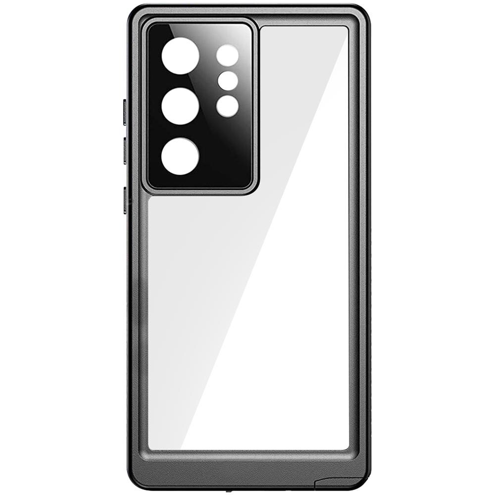 Cover Completa Per Samsung Galaxy S23 Ultra Waterproof Bordo Nero - Foto 1