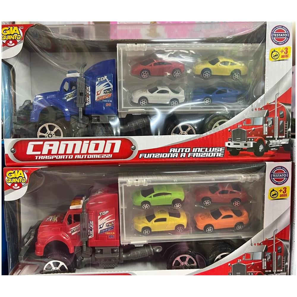 Camion Con 4 Auto Vendita Unitaria Colore A Scelta - Foto 1