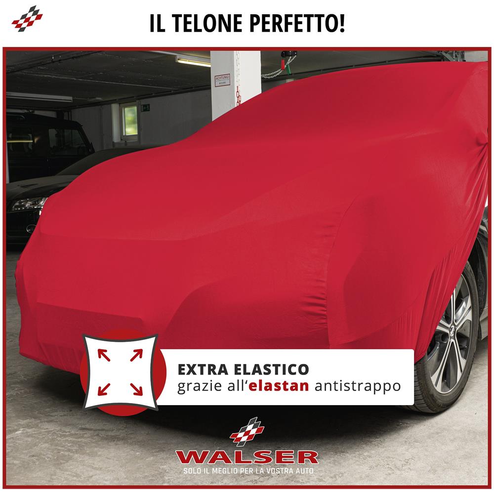 Telone Protettivo Indoor Stretch Plus Suv Dimensione Xl Rosso - Foto 2