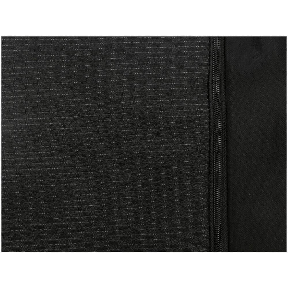 Duka Xl-fit, Coppia Coprisedili Anteriori In Tessuto Jacquard E Poliestere Elasticizzati - Nero - Foto 2