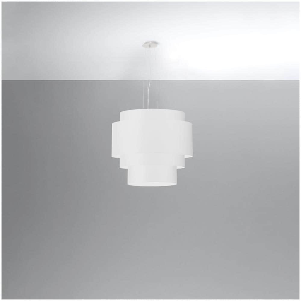 Lampadario Reflexion 50 Bianco Sl. 0831 - Minimalista Lampadari Bianco 134x50x50 Cm - Foto 2