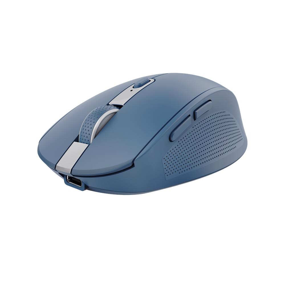 Mouse Ozza Compatto 6 Tasti 3200 DPI Colore Blu - Foto 1