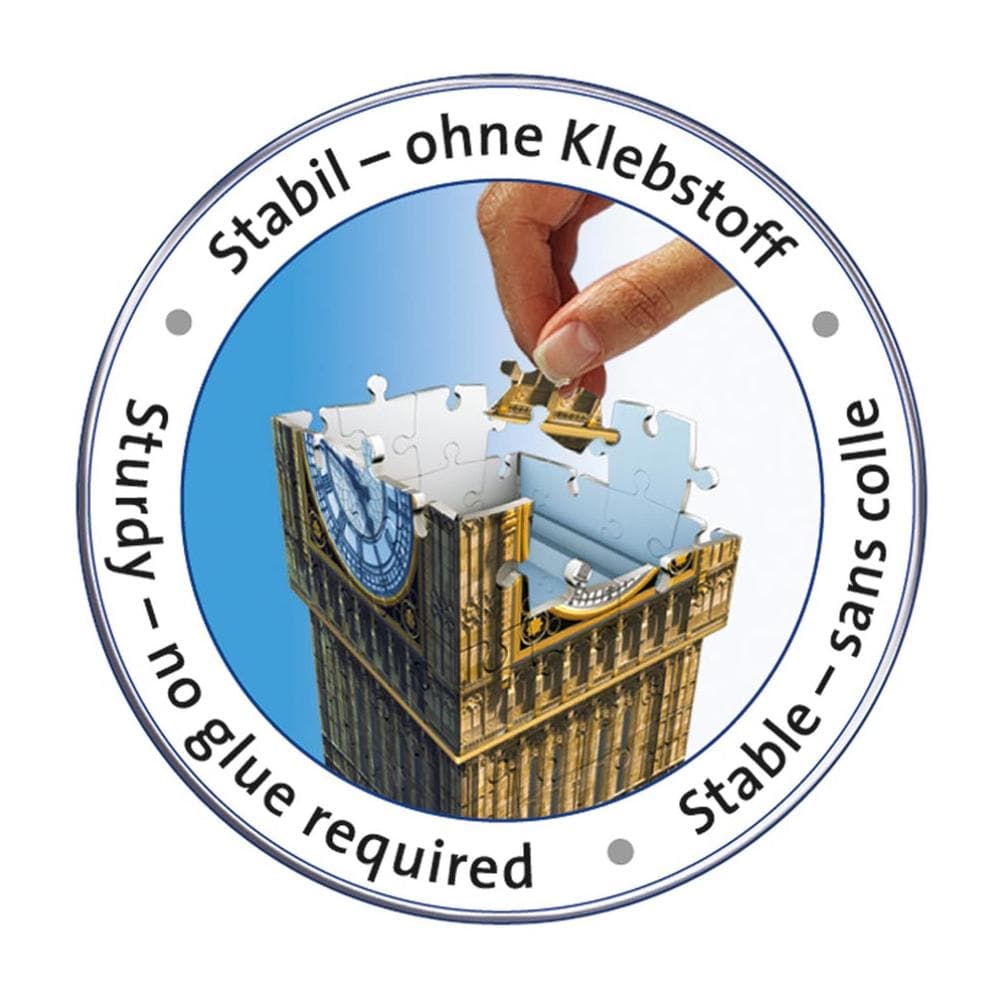 Puzzle 3D Big Ben 216 pz 39 cm 12554 - Foto 2