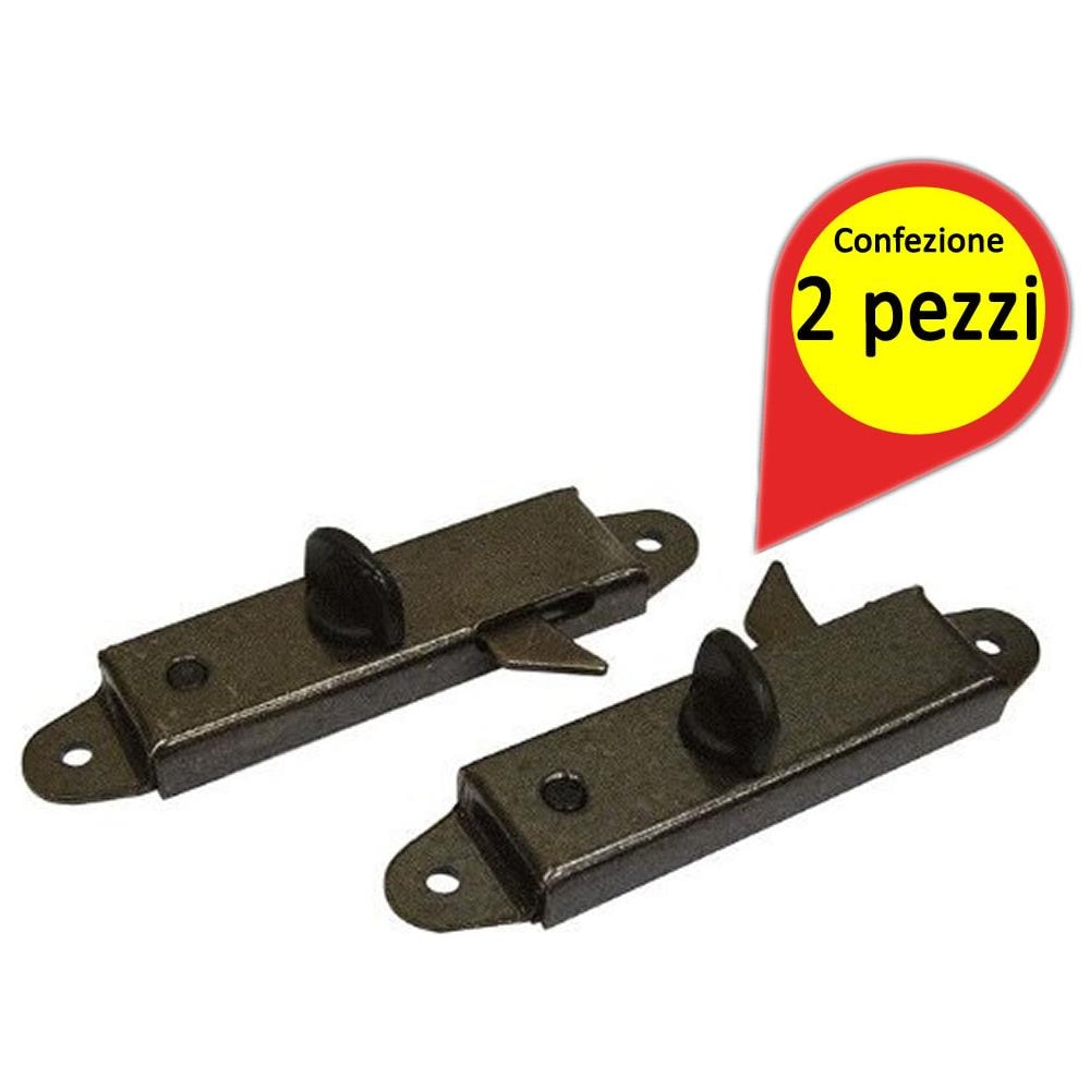 Blocca Tapparelle Bloccatapparelle Ultrablock in acciaio Bronzato conf. 1 Coppia - Foto 3