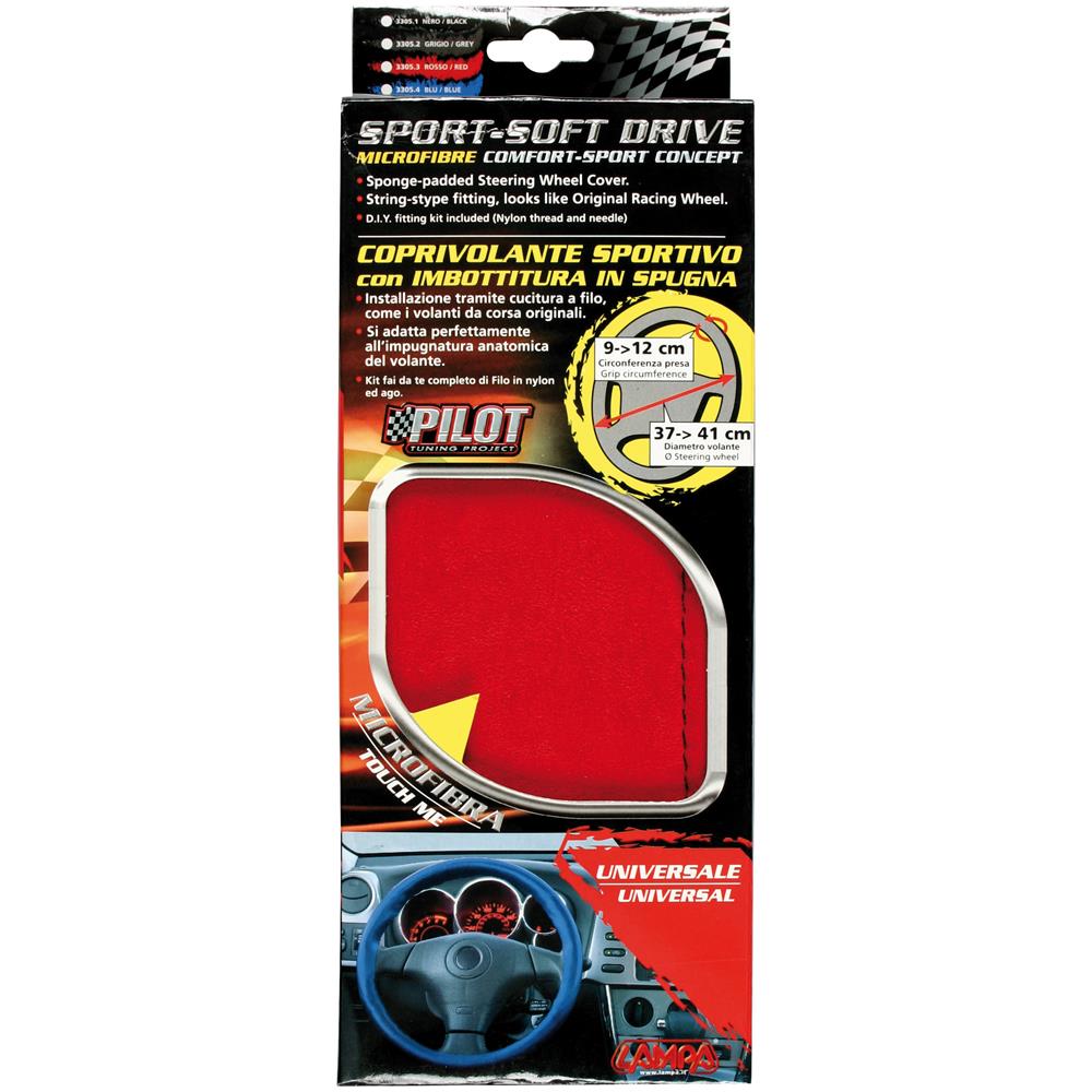 Copriv. Sport Soft Drive In Microfibra, Rosso - Foto 4
