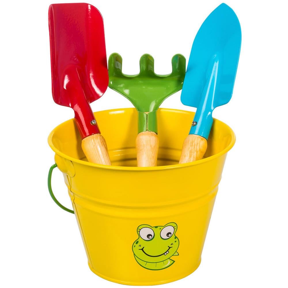 Set Attrezzi E Secchiello Giallo Kids Garden - Foto 1
