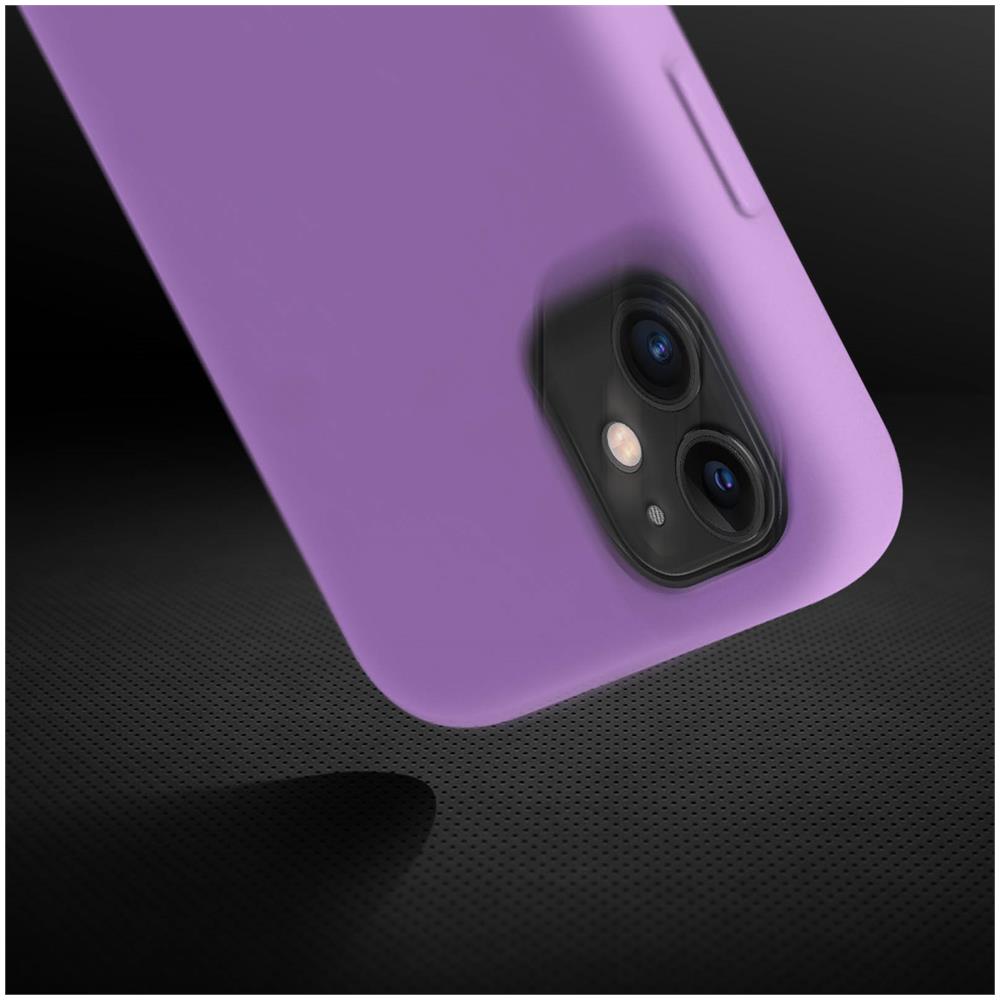 Cover Silicone Apple Iphone 11 Semi-rigida Opaca Finitura Soft Touch Viola - Foto 9