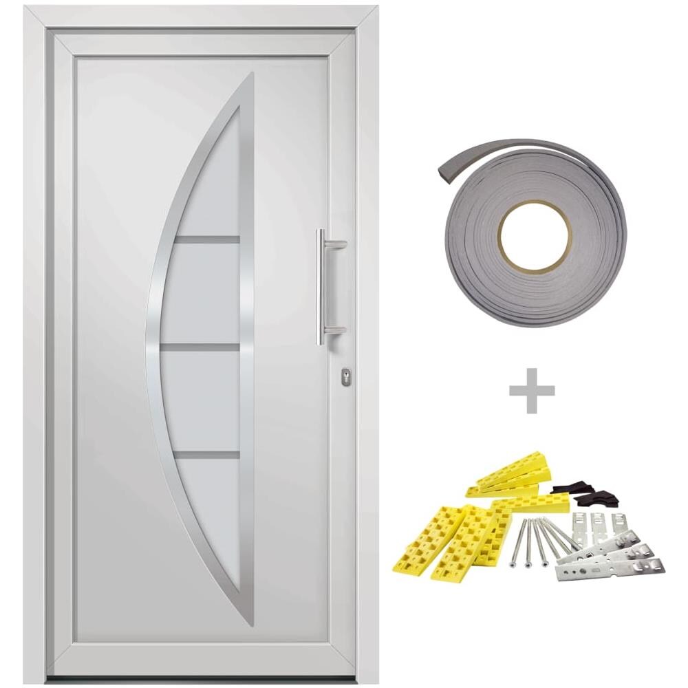 Porta Di Ingresso Bianca 108x200 Cm - Foto 1