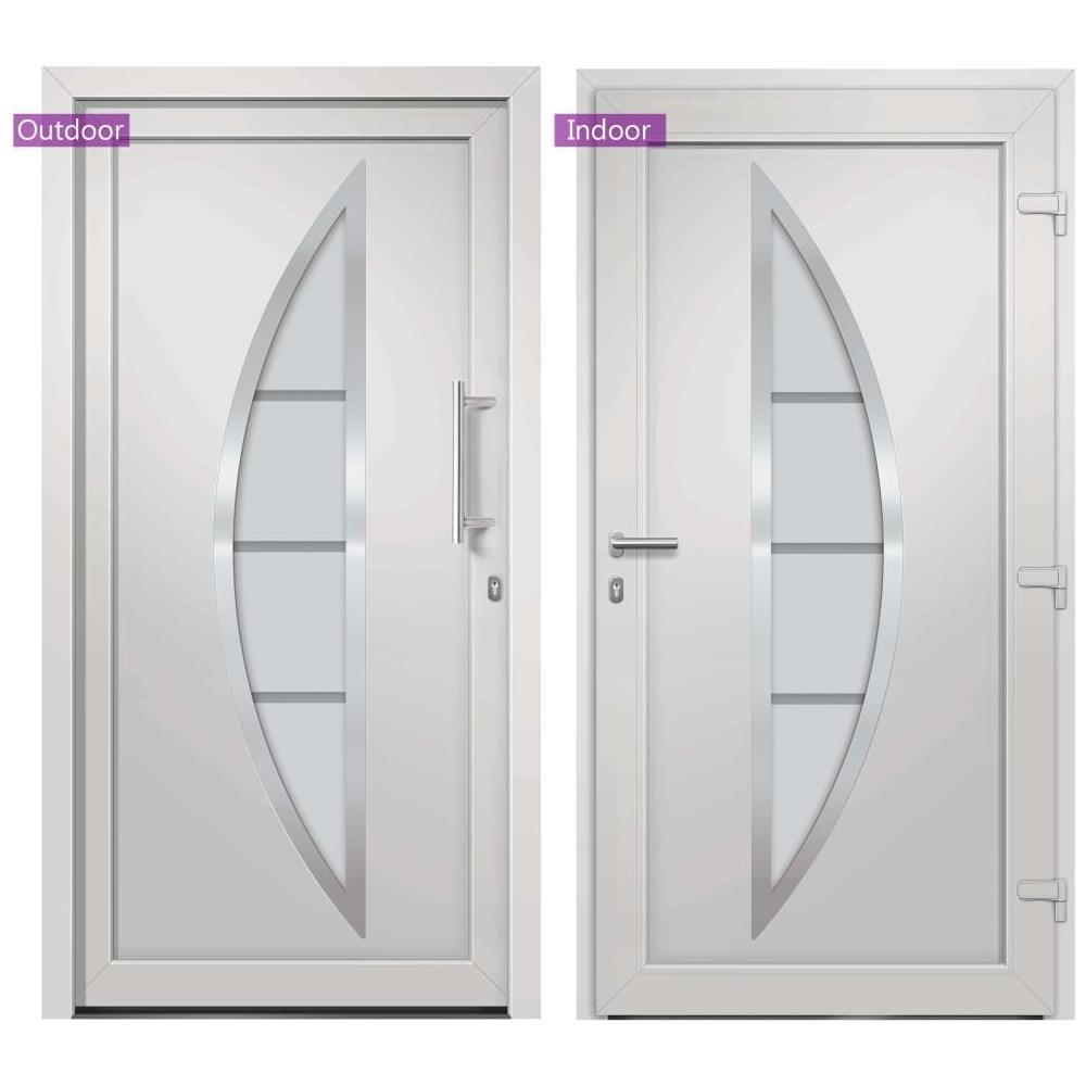 Porta Di Ingresso Bianca 108x200 Cm - Foto 2