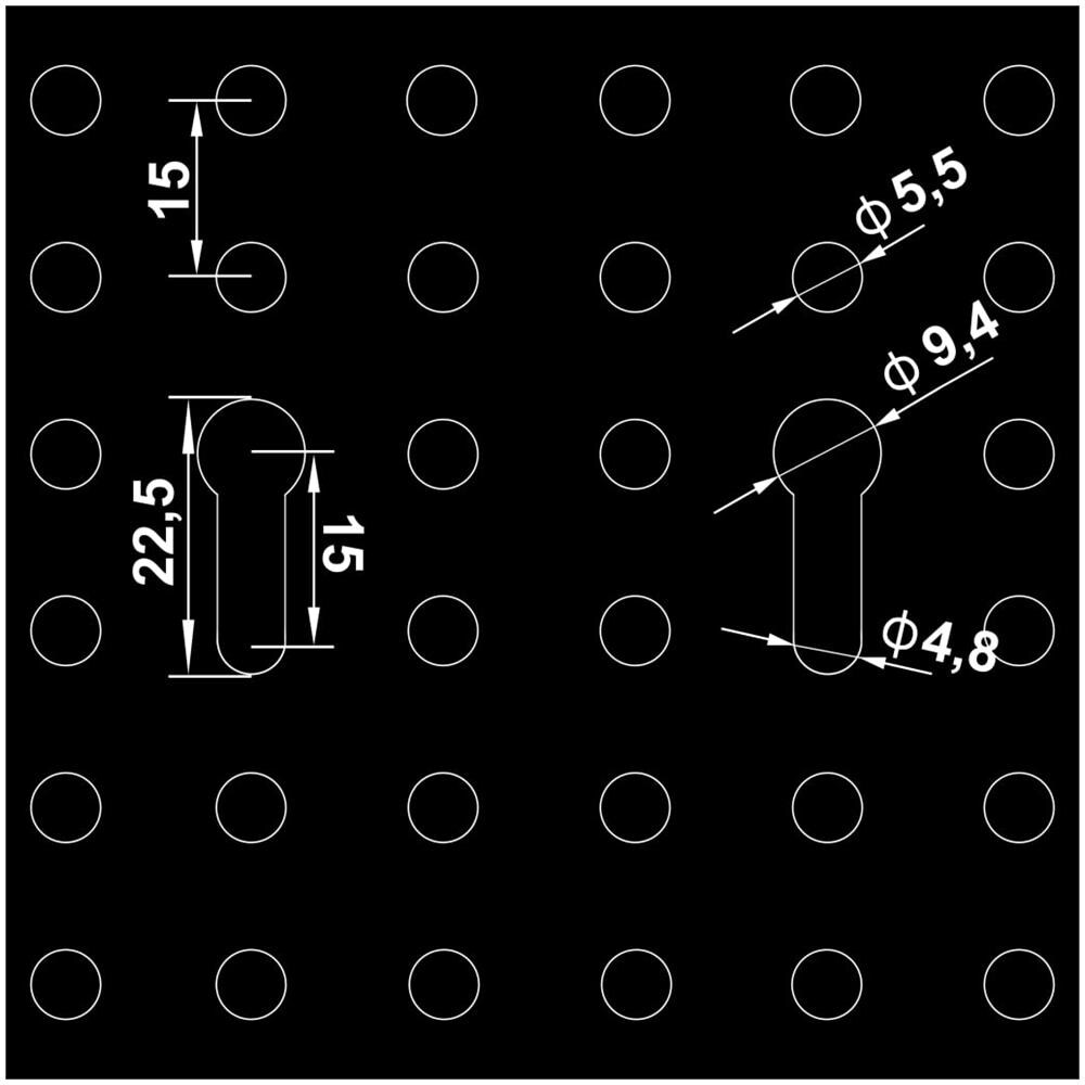 Banco da Lavoro con 3 Pannelli a Parete e 1 Armadietto - Foto 2