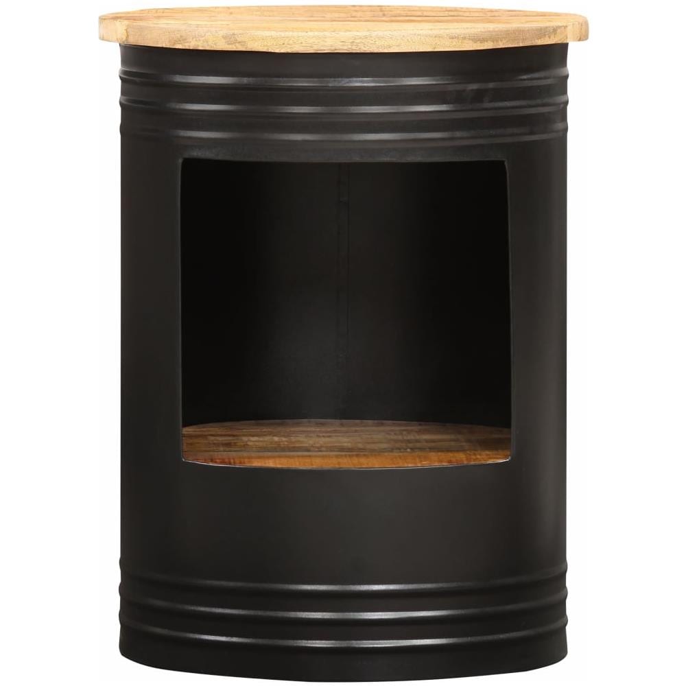 Tavolino da Salotto 43x55 cm in Legno Massello di Mango - Foto 2