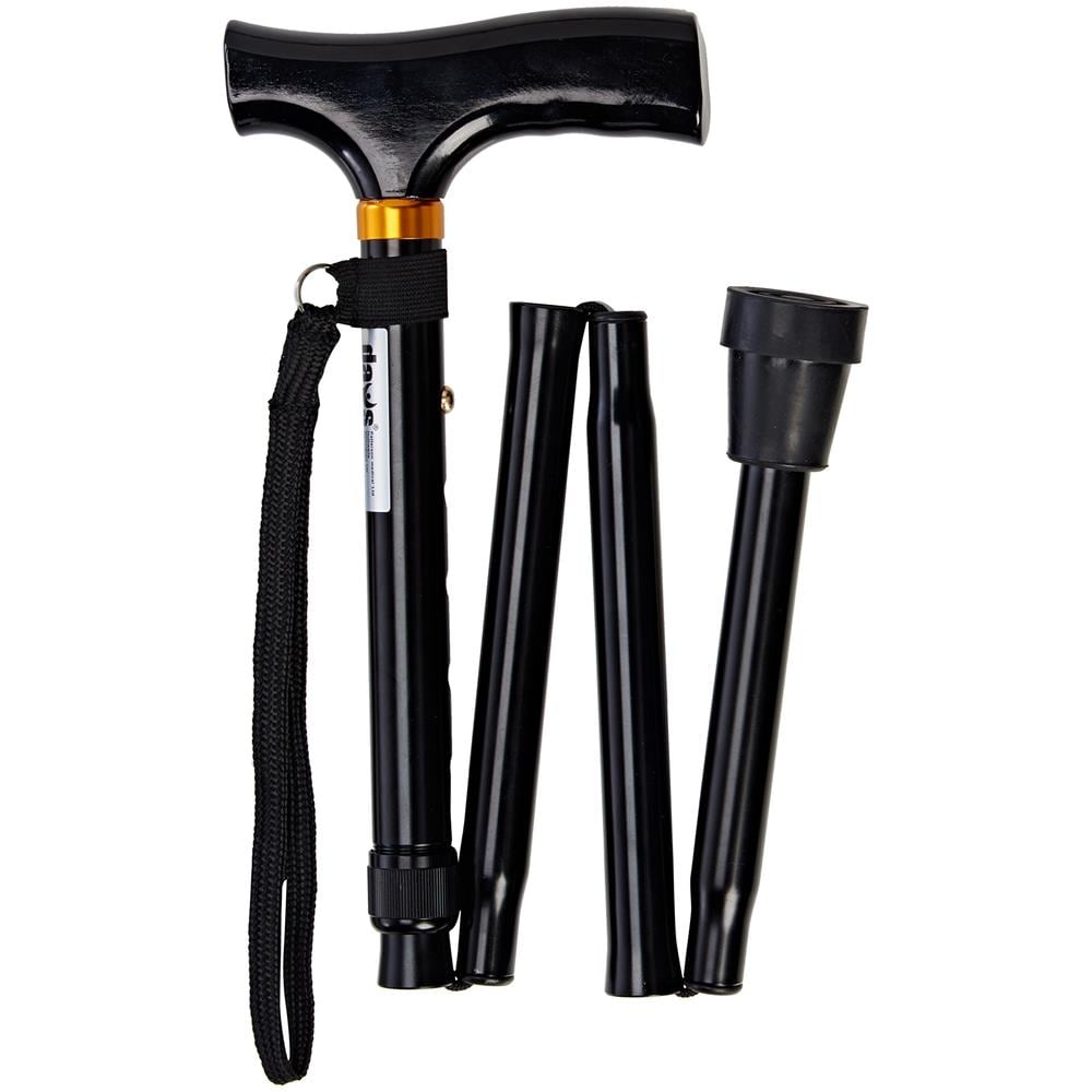Giorni Regolabile Pieghevole Bastone Da Passeggio Leggero Altezza Regolabile Bastone Da Passeggio Canna Portatile Con Impugnatura Ergonomica Antiscivolo Base 740-835 Mm 29-33 Pollici (ammissibili Per Il Sollievo Di Iva Nel Regno Unito) - Foto 2