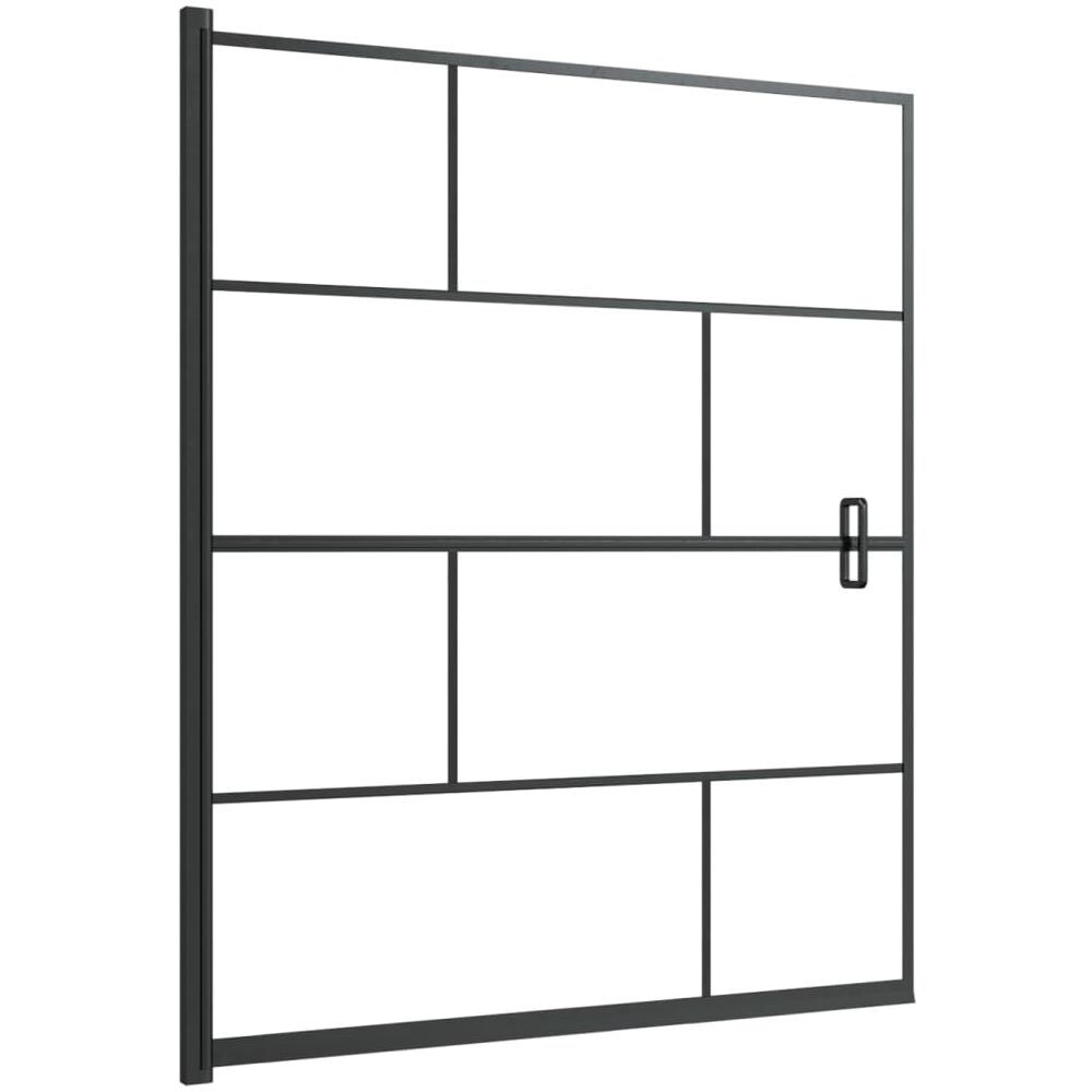 Pannello Per Box Doccia In Esg 116x140 Cm Nero - Foto 1