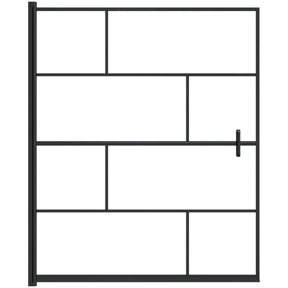 Pannello Per Box Doccia In Esg 116x140 Cm Nero - Foto 2