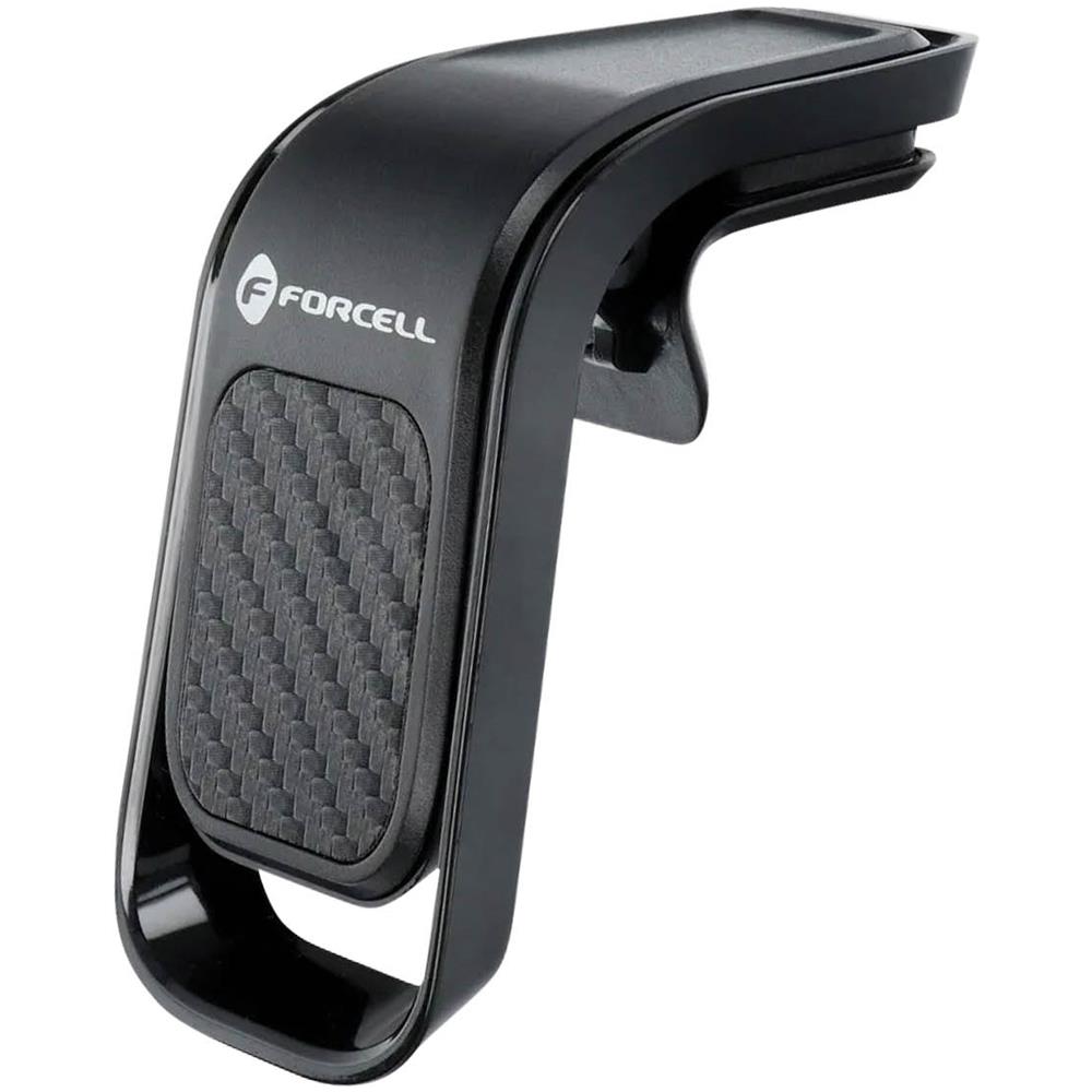 Supporto Auto Magnetico Smartphone, Griglia Aerazione,, Nero Carbonio - Foto 1