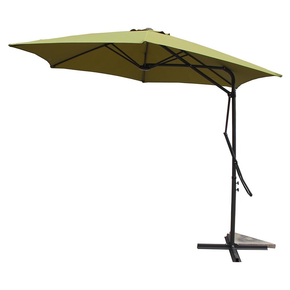 Alcudia Ombrellone Decentrato Rotondo Verde Ø 3m - Foto 1