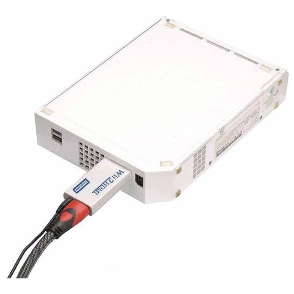 Adattatore Hdmi Compatibile Con Nintendo Wii - Full Hd 1080p White - Foto 2