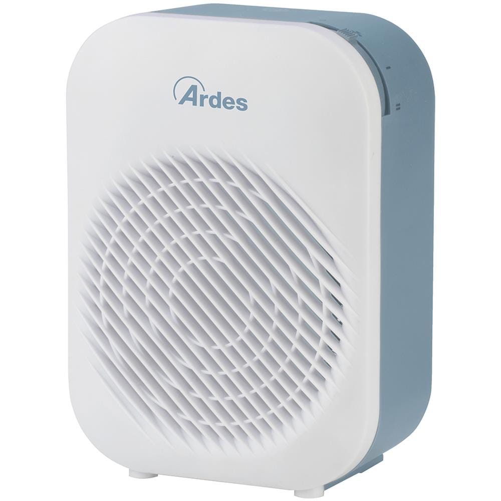 Termoventilatore AR4F14 con 2 Livelli Energia per Stanze Fino 60 m³ Termostato Potenza 2000 W Colore Azzurro/Bianco - Foto 1