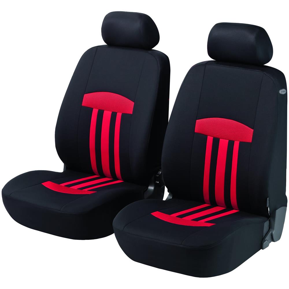 Zipp-it Basic Kent Basic Rosso Coprisedili Auto Kent Per Due Sedili Anteriori Con Sistema A Cerniera - Foto 1