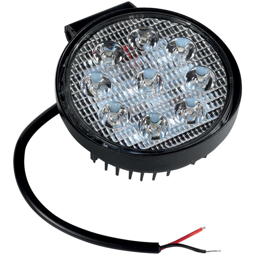 Faro Ausiliario 9 Led Rotondo - Foto 1