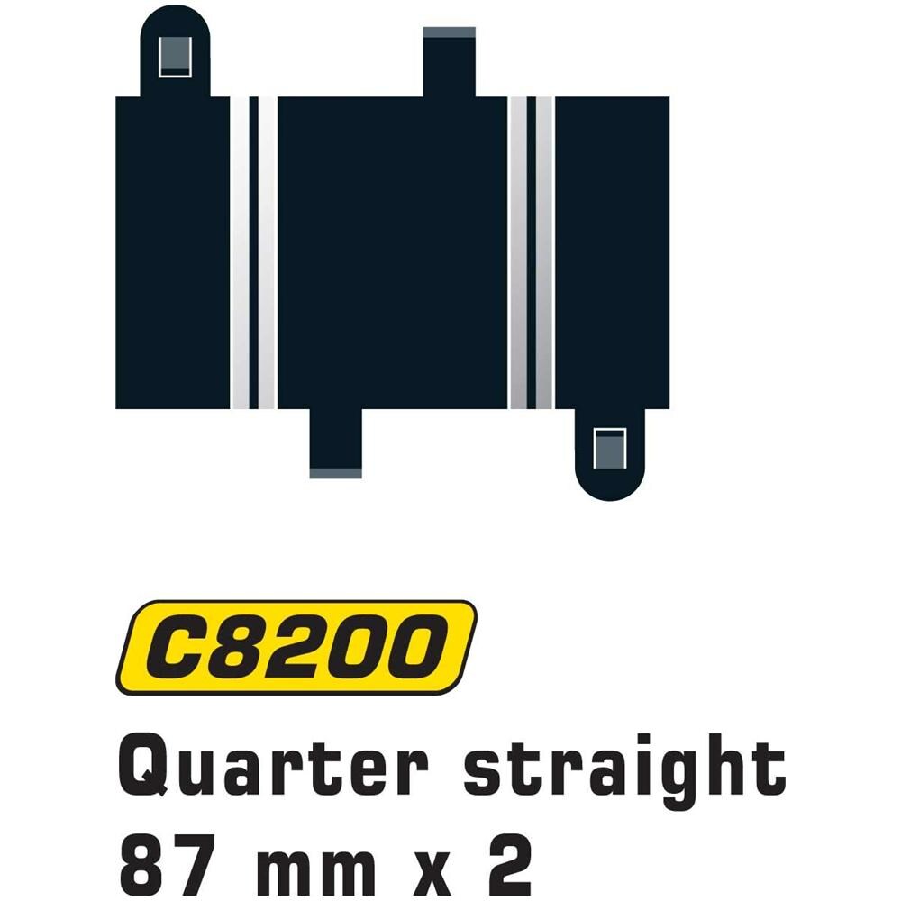 Accessori 1:32 Dritto 87Mm 2pz C8200 - Foto 1