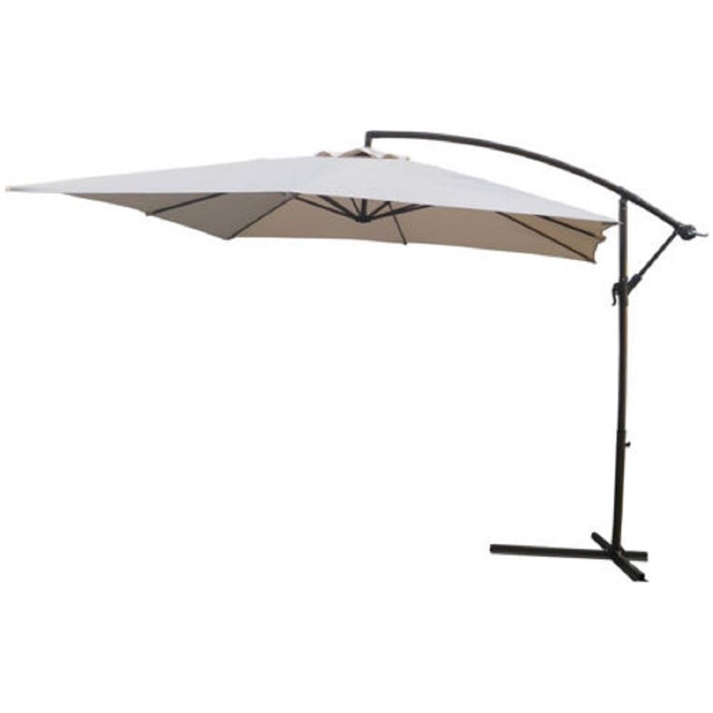 Ombrelloni Alu. later. Beige Mt. 3x3 - Foto 2