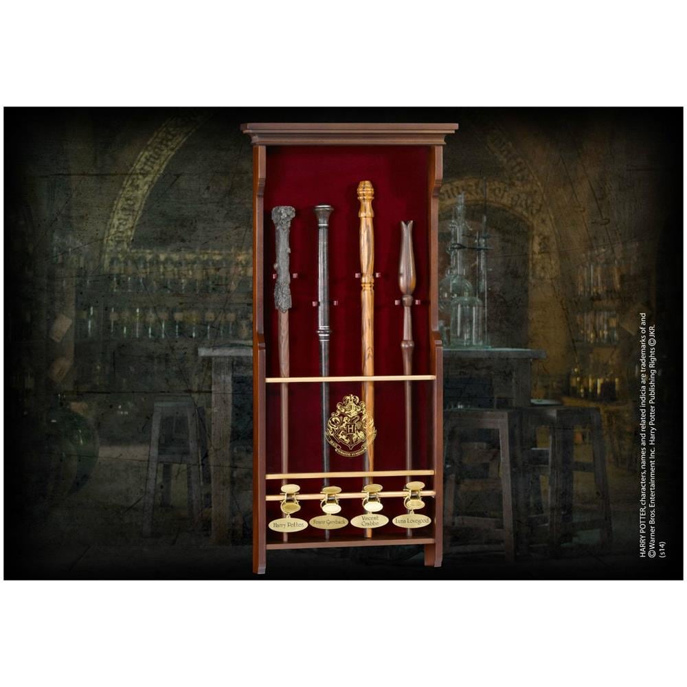 Espositore In Legno Per 4 Bacchette Harry Potter Character - Foto 1