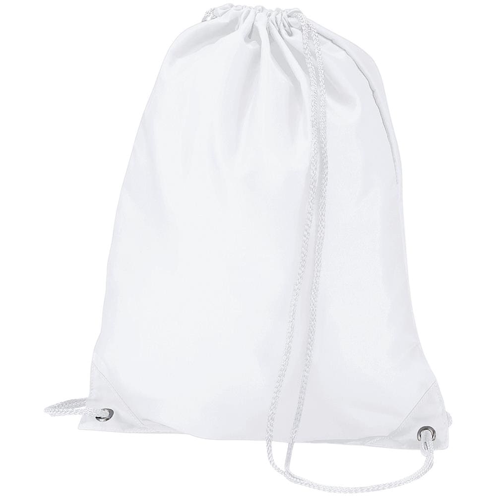 Sacca A Spalla Per Palestra (7 Litri) (taglia Unica) (bianco)  - Foto 1