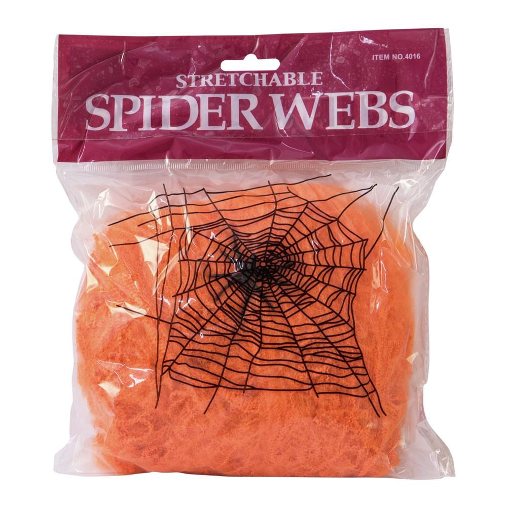 Halloween Spider Web Orange 100g - Foto 1