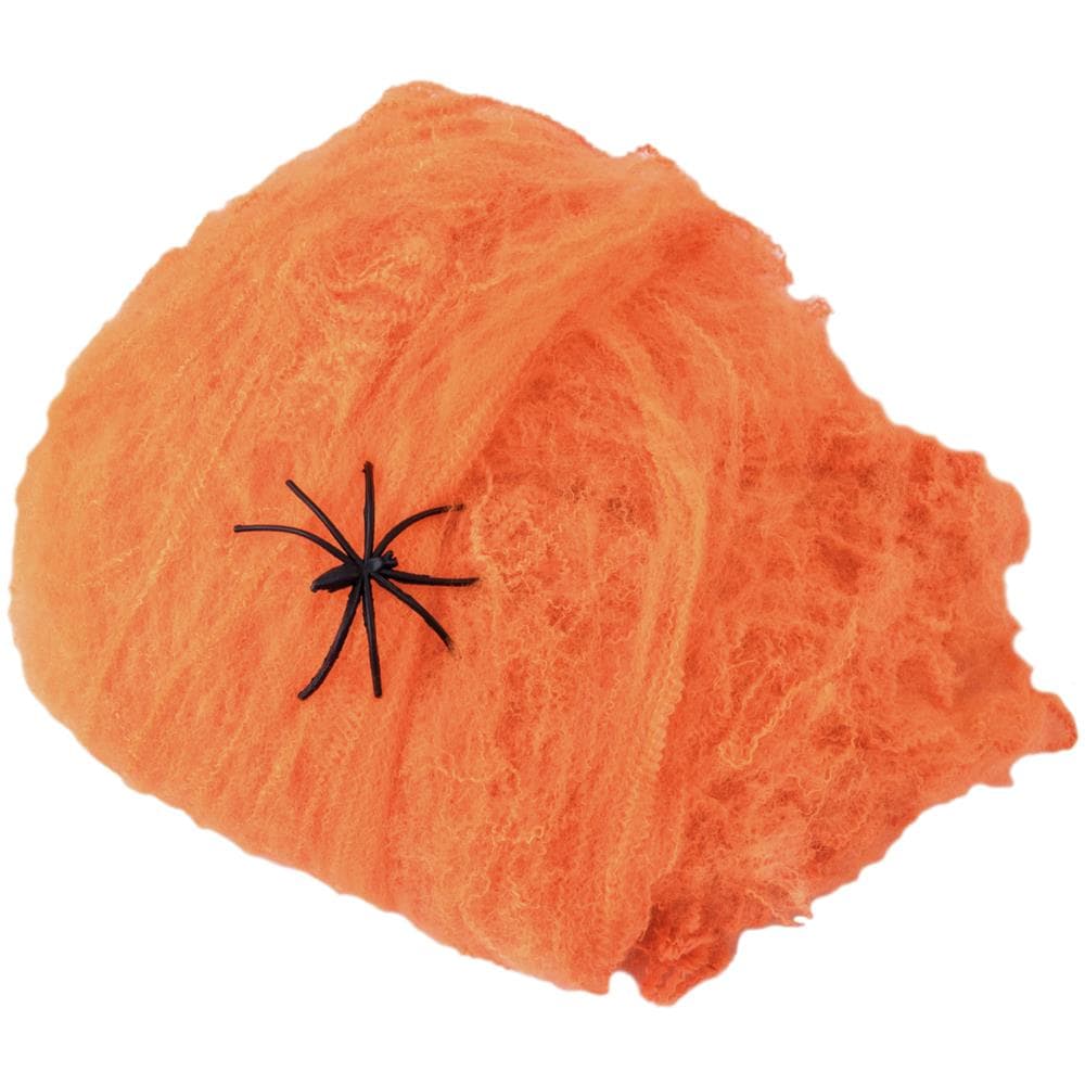 Halloween Spider Web Orange 100g - Foto 2