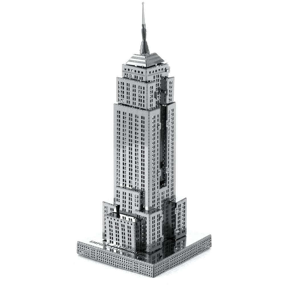 Fascinations Metal Earth Empire State Building Puzzle Di Metallo 3d - Foto 2