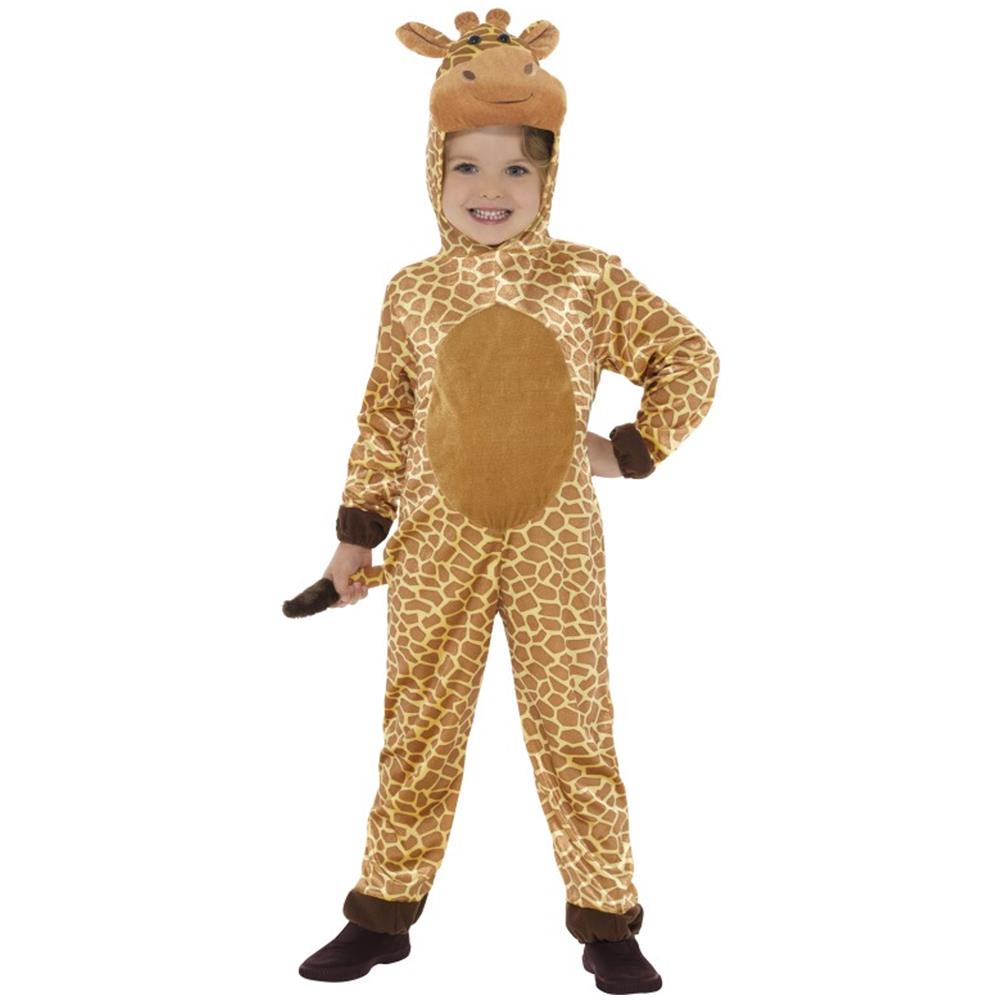 Costume Tuta Da Giraffa Per Bambino - Taglia: 7 - 9 Anni (130/143 Cm) - Foto 1