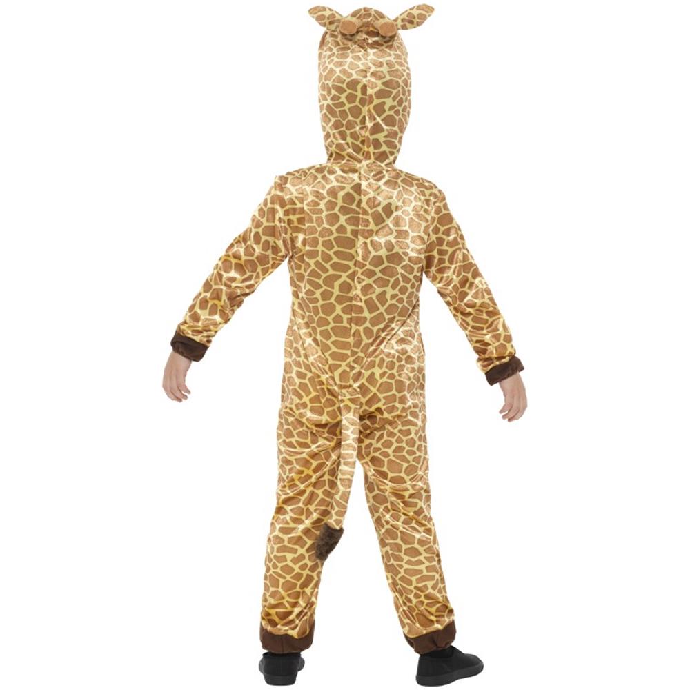 Costume Tuta Da Giraffa Per Bambino - Taglia: 7 - 9 Anni (130/143 Cm) - Foto 3