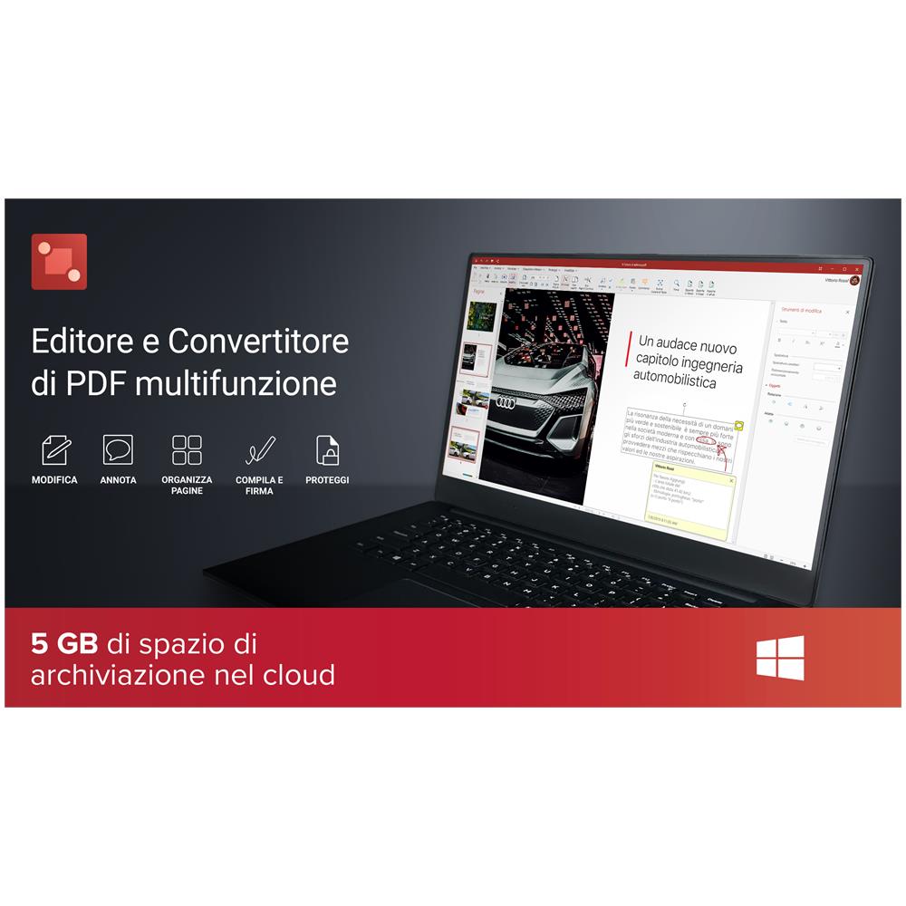 Pdf Extra 2020 - Adobe Pdf Pdf Editor Professionale E Compatibile Con Adobe Pdf Pdf -- Crea, Modifica, Proteggi, Annota, Compila E Firma Pdf - 1 Pc / 1 Utente / Licenza A Vita - Foto 2