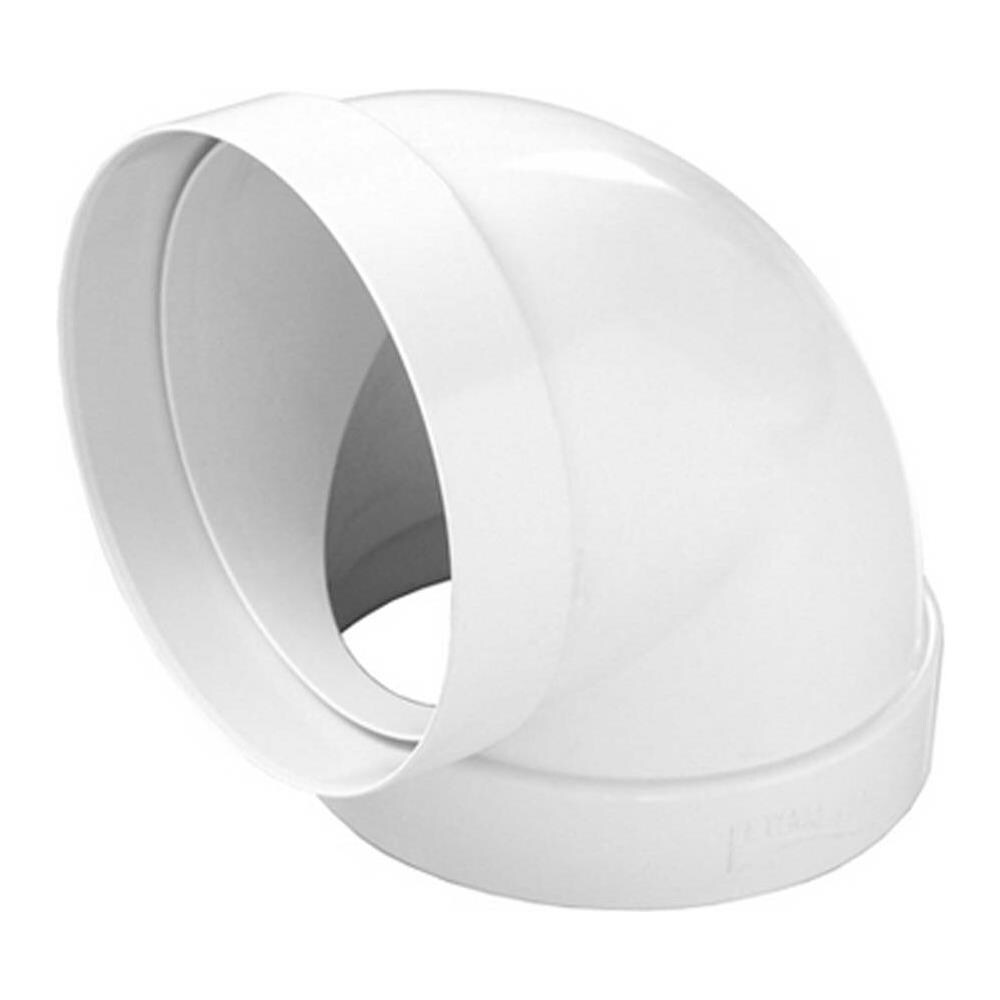 Curva A 90° Per Tubo Cappa Tondo Ff In Abs D125 Mm - Foto 1