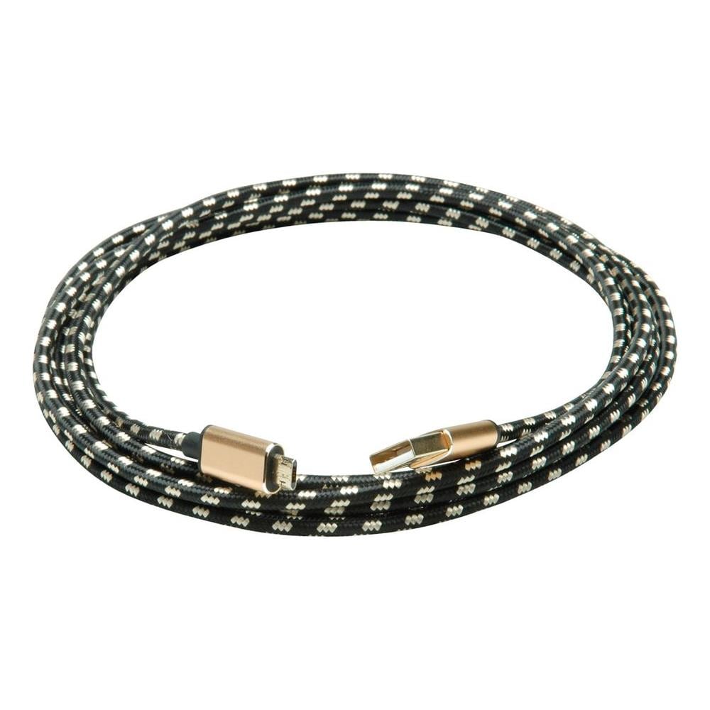 Gold Usb 2.0 Kabel, Typ A St - Micro B St (reversibel), 1,8 M (11.02.8820)  - Foto 3