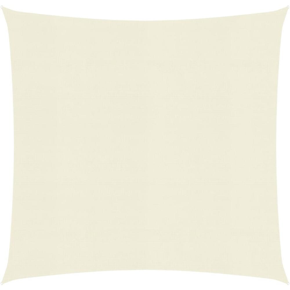 Vela Parasole 160 g / m² Crema 4,5x4,5 m in HDPE - Foto 1
